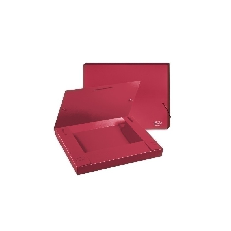 91167-CARP.PROY. FOROFIS PP A4 3 cm ROJO precio por 1 unidades