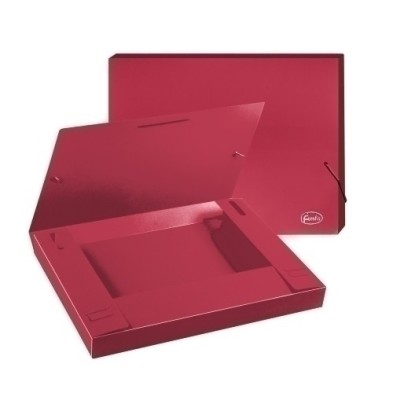 91167-CARP.PROY. FOROFIS PP A4 3 cm ROJO precio por 1 unidades