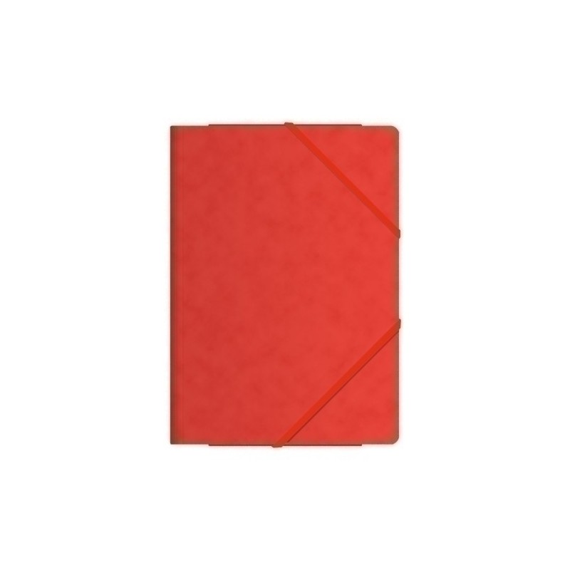 10083-CARPETA SOLAP.DOHE CARTON Fº ROJO precio por 10 unidades