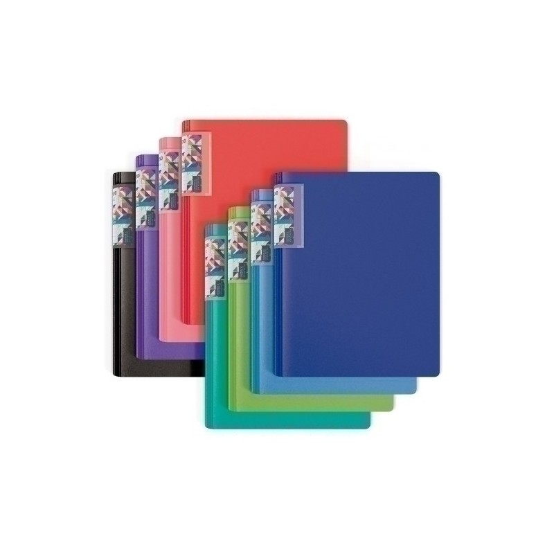 12401499-CARPETA CARCHIVO FOAM A4 4 AN.40 SURT. precio por 8 unidades