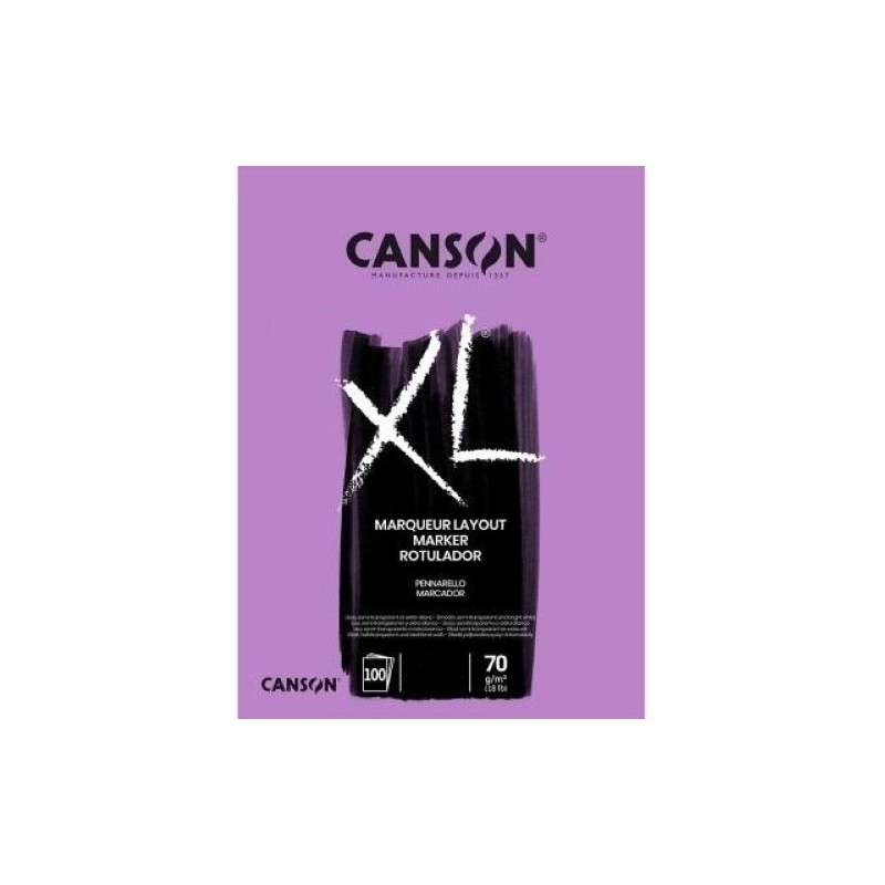 C200297237-BLOC DIBUJO CANSON XL MARKER ENC. A3 70g precio por 1 unidades