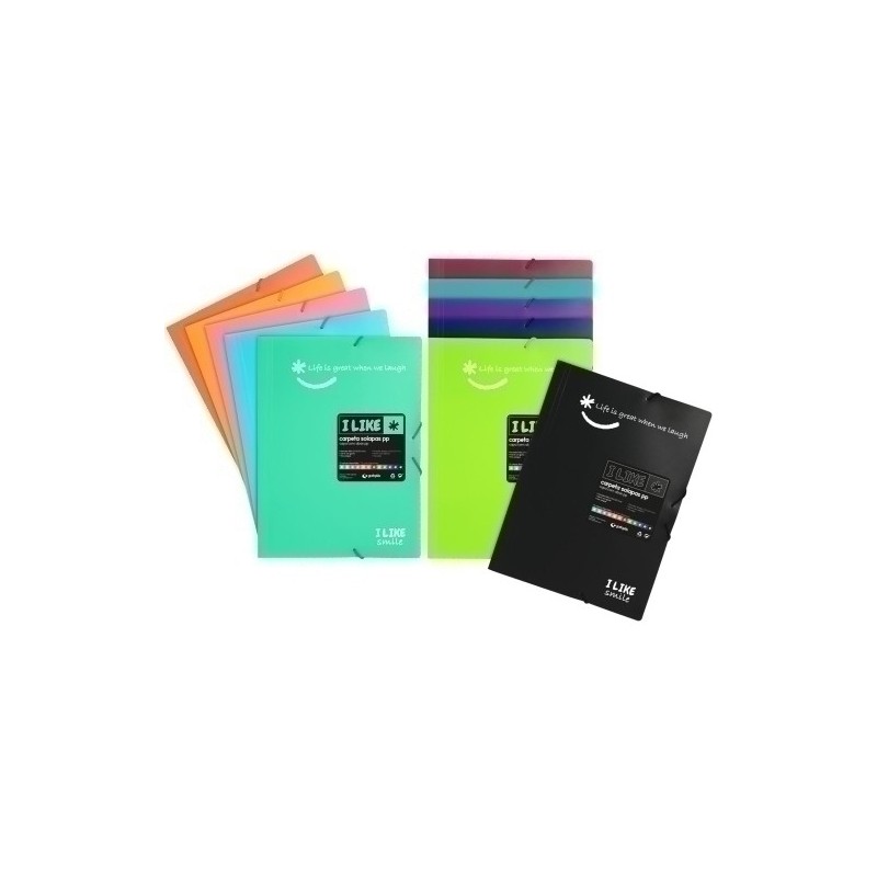 04800884-CARPETA SOLAP.GRAFOP.PP LIKE 2 Fº CORAL precio por 8 unidades