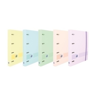 400174550-CARPEBLOC OXFORD A5 4AN.100 Hj PASTEL precio por 10 unidades