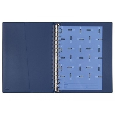 4012517-CARPETA MULTIF.3005 ALFA Fº 16 AN.24 AZU precio por 1 unidades