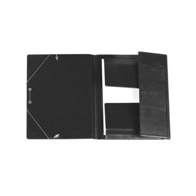 343CS-00-CARPETA SOLAP.IBER.PVC Fº  NEGRO precio por 1 unidades