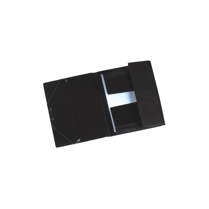 345CS-00-CARPETA SOLAP.IBER.PVC Fº PROL. NEGRO precio por 1 unidades