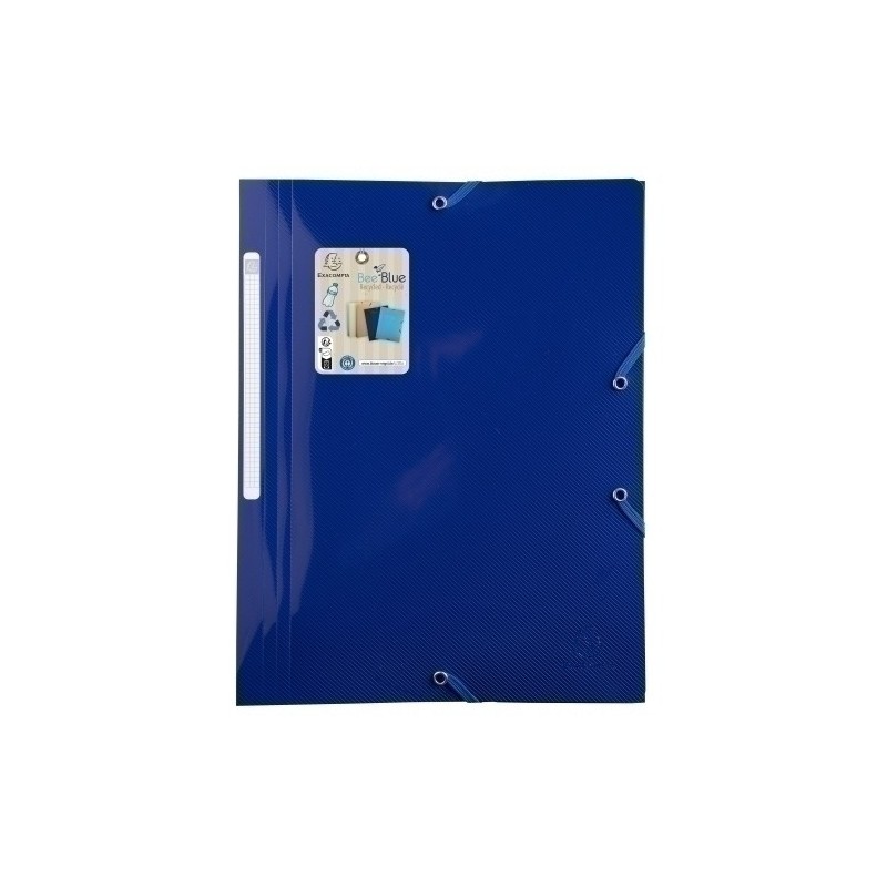 55112E-CARP. SOLAP.EXACOMPTA BEE BLUE PP A4 AZ precio por 24 unidades