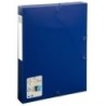59142E-CARP.PROY.EXACOMPTA BEE BLUE A4 4cm AZUL precio por 1 unidades