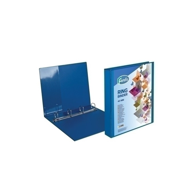 91100-CARPETA CANGURO FOROFIS A4 4 AN.40mm AZU precio por 1 unidades