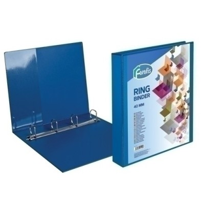91100-CARPETA CANGURO FOROFIS A4 4 AN.40mm AZU precio por 1 unidades
