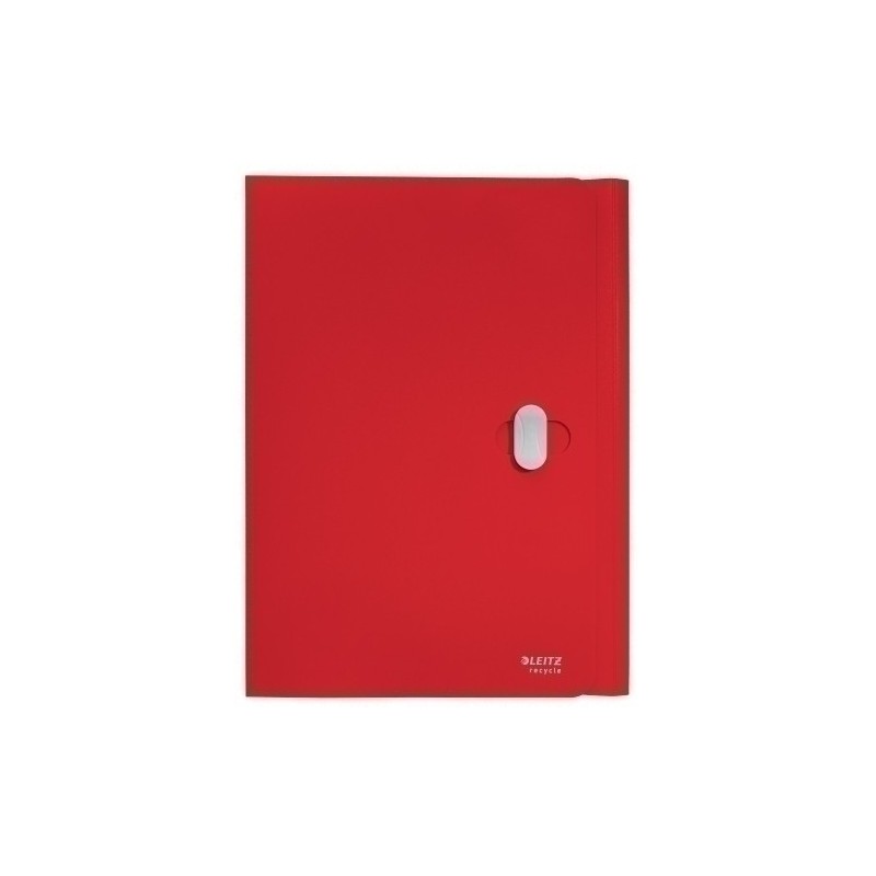 46220025-CARPETA SOLAP.LEITZ RECYCLE PP A4 ROJO precio por 10 unidades