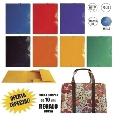 26010-RB-CARPETA SOLAP.SENFORT CART. Fº P/10 precio por 1 unidades