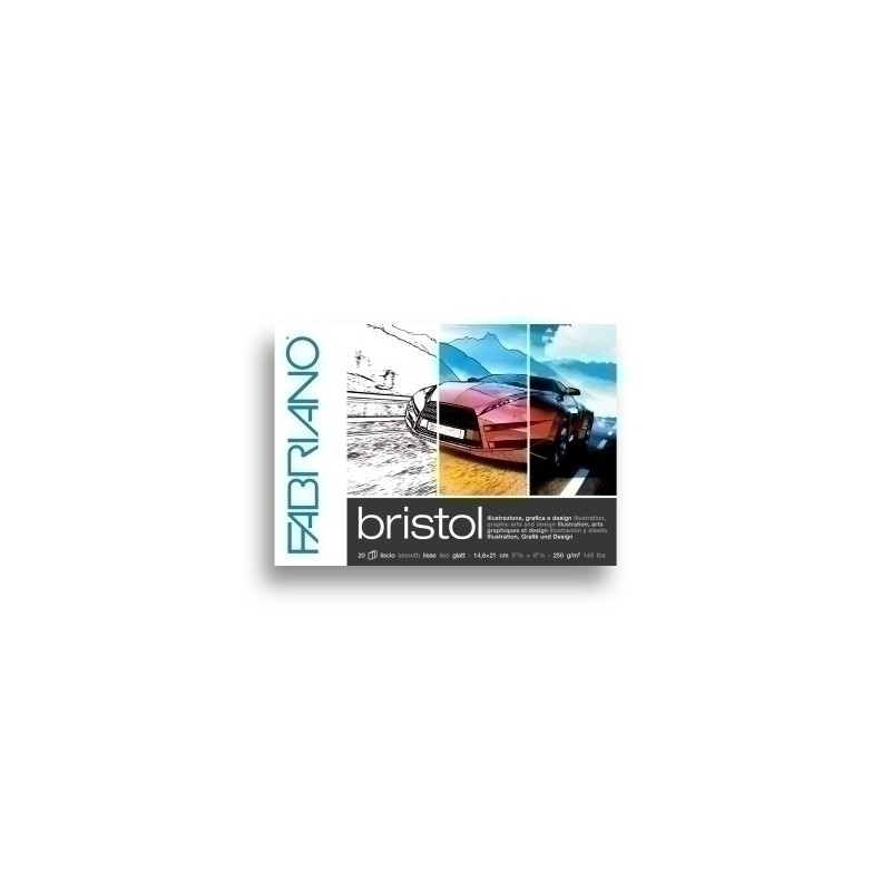 F19100503-BLOC DIBUJO FABRIANO BRISTOL ENC. A5 precio por 1 unidades