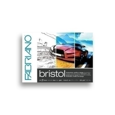 F19100503-BLOC DIBUJO FABRIANO BRISTOL ENC. A5 precio por 1 unidades