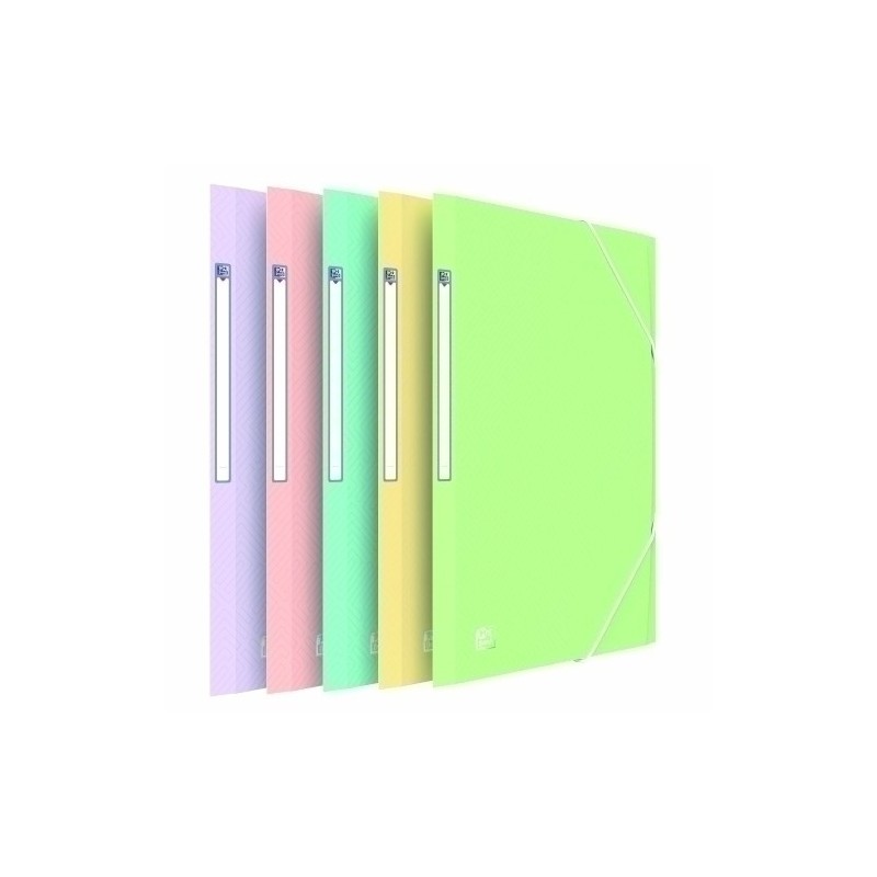 400187619-CARPETA SOLAP.OXFORD PP A4+ PAST.SURT. precio por 10 unidades