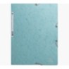 55273E-CARPETA SOLAP.EXACOMPTA CART. A4 AZUL HI precio por 25 unidades