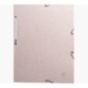 55274E-CARPETA SOLAP.EXACOMPTA CART. A4 NUDE precio por 25 unidades