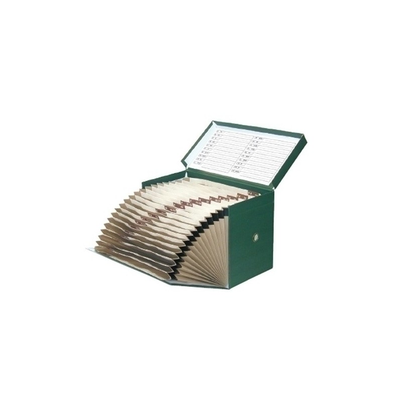 100580266-CAJA TRANSFERENCIAS ELBA Fº 21 cm VRD.FU precio por 1 unidades