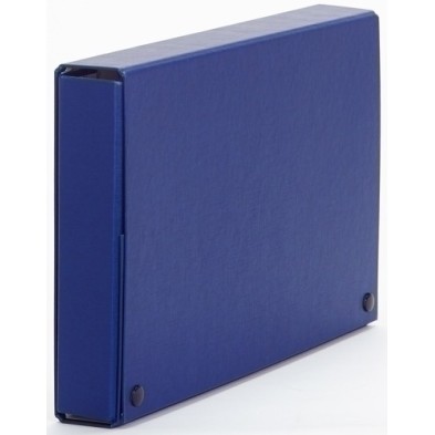 967003-CARP.PROY.PARDO CART.FORR. A4  7 cm AZUL precio por 1 unidades