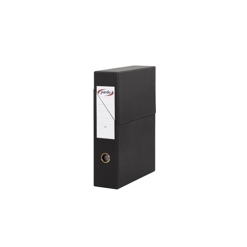 245601-CAJA TRANSFERENCIAS PARDO A4 ARCH. NEGRO precio por 1 unidades