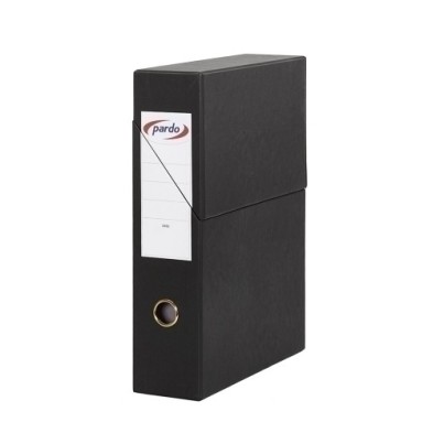 245601-CAJA TRANSFERENCIAS PARDO A4 ARCH. NEGRO precio por 1 unidades