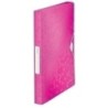 46290123-CARP.PROY.LEITZ WOW PP A4 GOM.3 cm FUCSI precio por 5 unidades