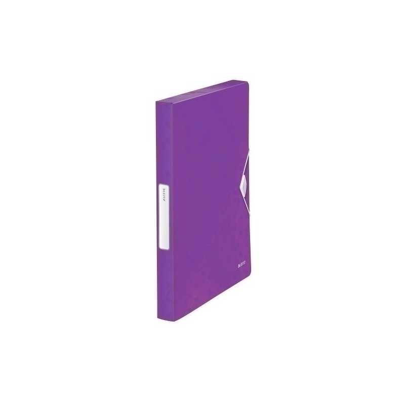 46290162-CARP.PROY.LEITZ WOW PP A4 GOM.3 cm VIOLE precio por 5 unidades