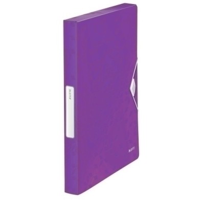 46290162-CARP.PROY.LEITZ WOW PP A4 GOM.3 cm VIOLE precio por 5 unidades