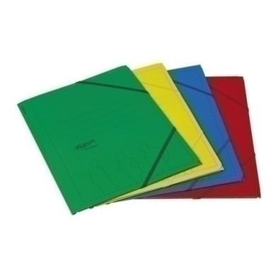 15826-CARPETA SOLAPAS CARTON Fº ROJO precio por 10 unidades