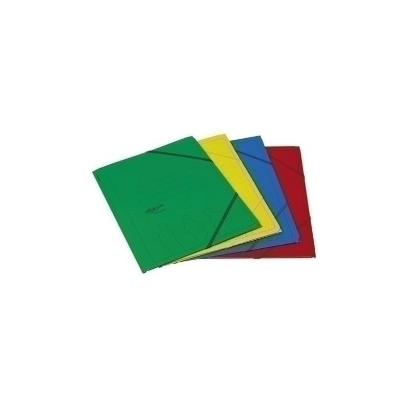 15827-CARPETA SOLAPAS CARTON Fº VERDE precio por 10 unidades