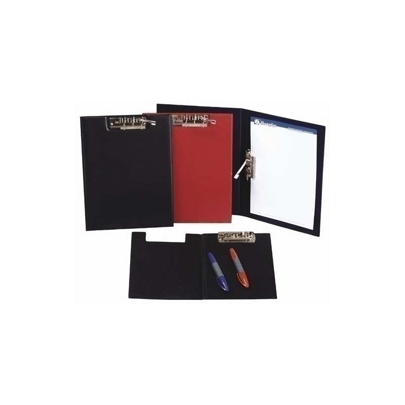 368-01-CARPETA MINICLIP SUP. IBERP.PVC Fº AZUL precio por 1 unidades