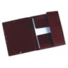 345CS-02-CARPETA SOLAP.IBER.PVC Fº PROL. BURDEOS precio por 1 unidades