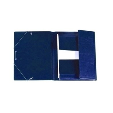343CS-01-CARPETA SOLAP.IBER.PVC Fº  AZUL precio por 1 unidades
