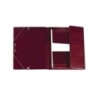 343CS-02-CARPETA SOLAP.IBER.PVC Fº  BURDEOS precio por 1 unidades