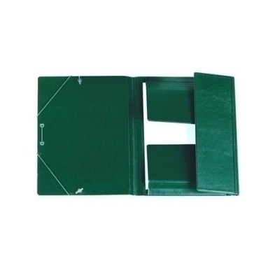 343CS-03-CARPETA SOLAP.IBER.PVC Fº  VERDE precio por 1 unidades