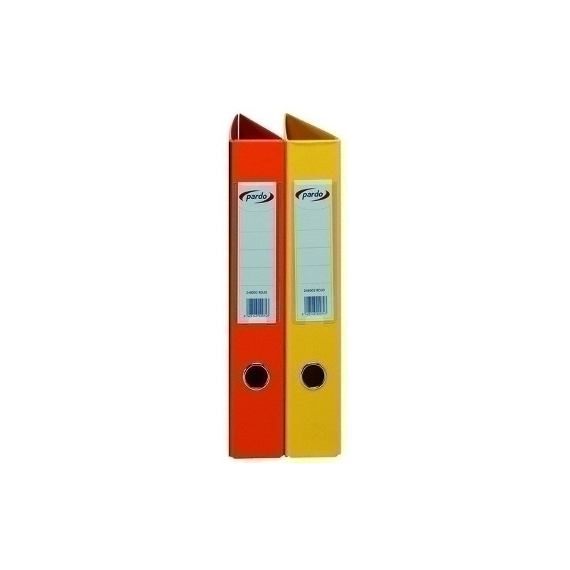 247508-CARPETA PARDO PVC Fº 2 AN.40 MX AMARILLO precio por 1 unidades