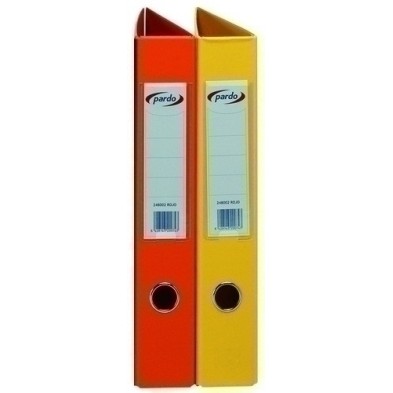 247508-CARPETA PARDO PVC Fº 2 AN.40 MX AMARILLO precio por 1 unidades