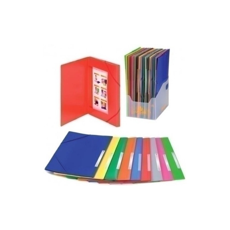 2033K11-CARPETA SOLAP.CARCHIVO PP Fº OPACO AZUL precio por 10 unidades