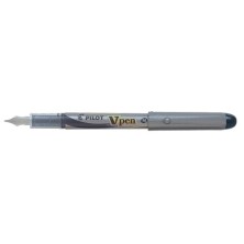 SVP-4M-B-PLUMA PILOT V-PEN SILVER tinta NEGRA precio por 12 unidades