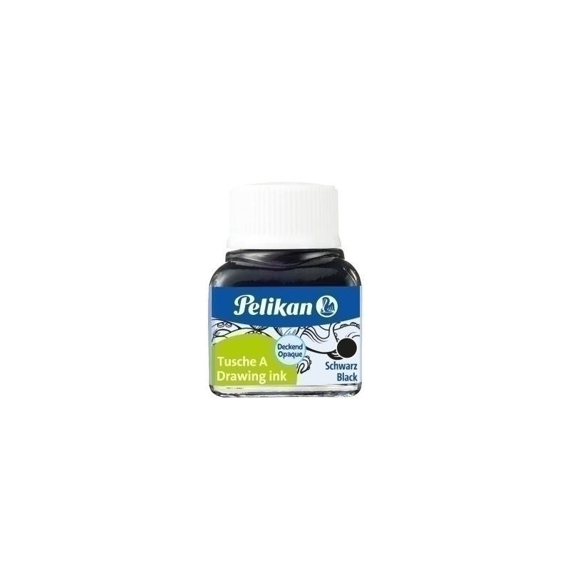 400142515-TINTA CHINA PELIKAN 10 ml. NEGRO precio por 1 unidades