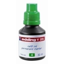 T25004-TINTA ROTUL.EDDING 30 ml T25 VERDE precio por 1 unidades