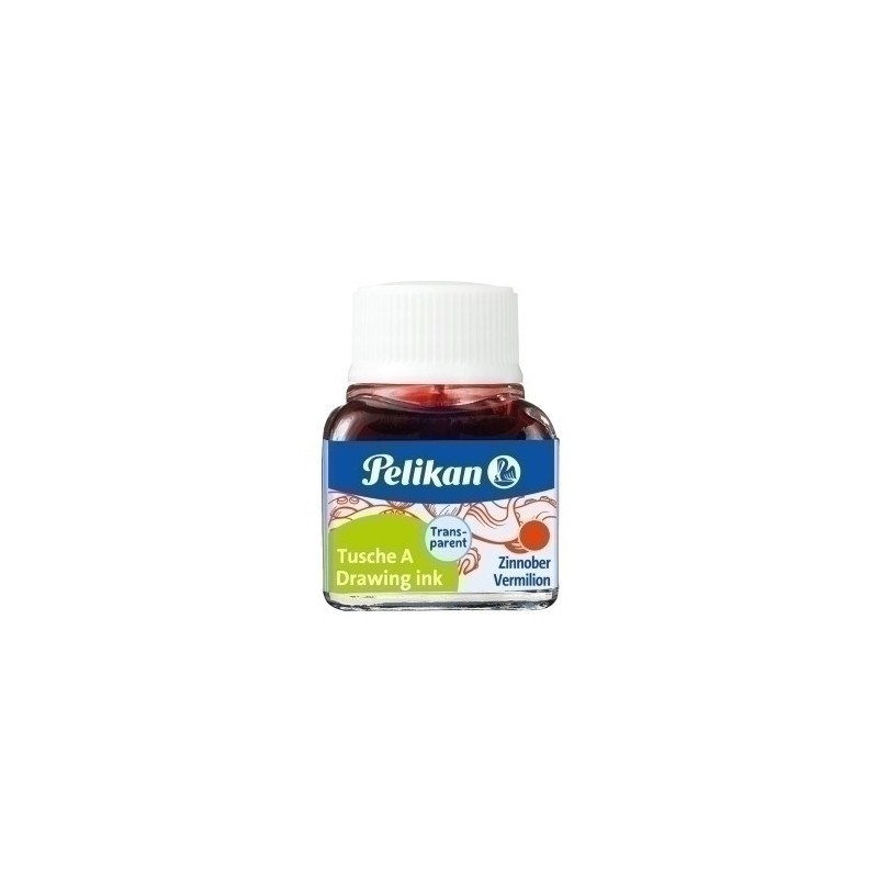 100436070-TINTA CHINA PELIKAN 10 ml. BERMELLON precio por 1 unidades