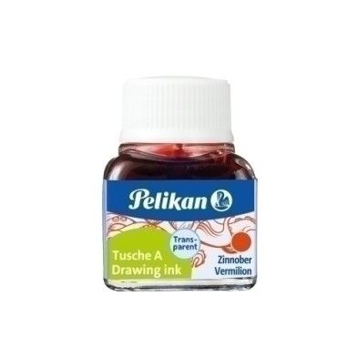 100436070-TINTA CHINA PELIKAN 10 ml. BERMELLON precio por 1 unidades