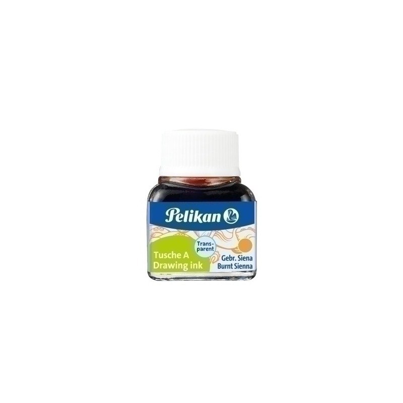 100436077-TINTA CHINA PELIKAN 10 ml. SIENA TOSTADA precio por 1 unidades