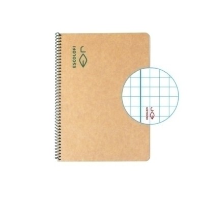 130210104-BLOCK ESCOLOFI GREEN A5 50h CD.4 80g C/M precio por 5 unidades