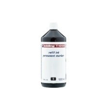 T100001-TINTA ROTUL.EDDING 1 litro T1000 NEGRO precio por 1 unidades