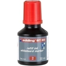 BT3002-TINTA ROTUL.EDDING PIZ.30 ml BT30 ROJO precio por 1 unidades