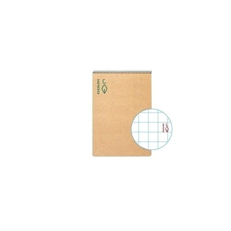 130045600-BLOCK ESCOLOFI 4º100h APDO. 5x5 80g ECO precio por 5 unidades