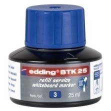 BTK2503-TINTA ROTUL.EDDING PIZ.25 ml BTK25 AZUL precio por 1 unidades