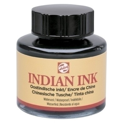 44257002-TINTA CHINA TALENS 30 ml. NEGRO precio por 1 unidades